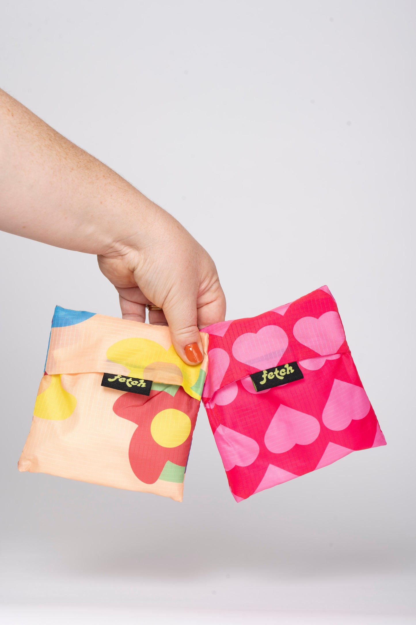 PINK HEARTS- Reusable Bag