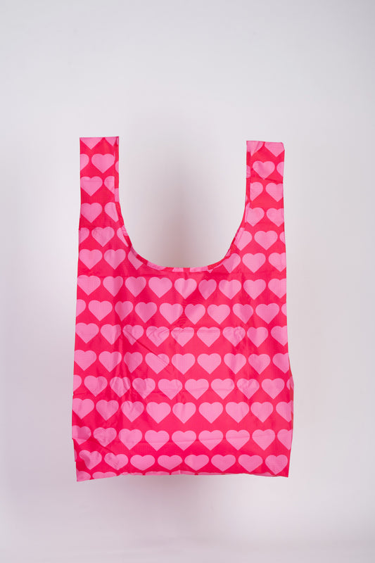 PINK HEARTS- Reusable Bag