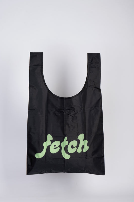 FETCH LOGO BLACK- Reusable Bag