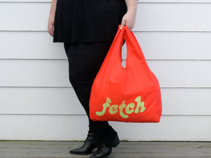 Fetch Logo Red Bag